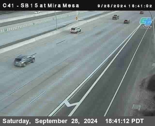 NB 15 at Mira Mesa Blvd