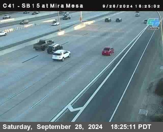 NB 15 at Mira Mesa Blvd