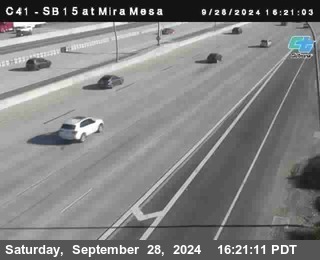 NB 15 at Mira Mesa Blvd