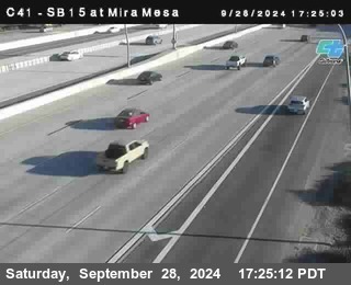 NB 15 at Mira Mesa Blvd