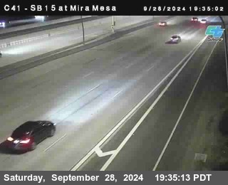 NB 15 at Mira Mesa Blvd