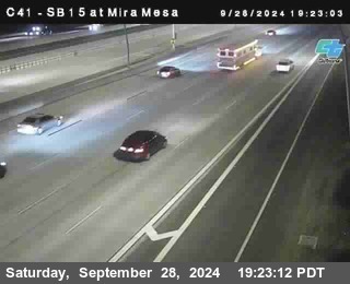 NB 15 at Mira Mesa Blvd