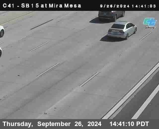 NB 15 at Mira Mesa Blvd