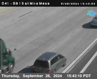 NB 15 at Mira Mesa Blvd