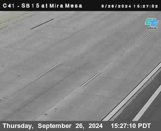 NB 15 at Mira Mesa Blvd