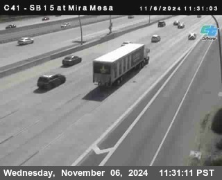 NB 15 at Mira Mesa Blvd