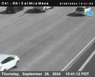 NB 15 at Mira Mesa Blvd