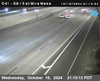 NB 15 at Mira Mesa Blvd