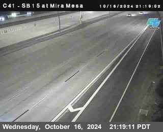 NB 15 at Mira Mesa Blvd