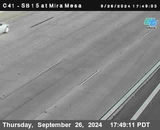 NB 15 at Mira Mesa Blvd