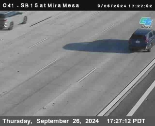 NB 15 at Mira Mesa Blvd