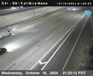 NB 15 at Mira Mesa Blvd