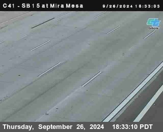 NB 15 at Mira Mesa Blvd