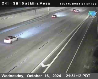 NB 15 at Mira Mesa Blvd