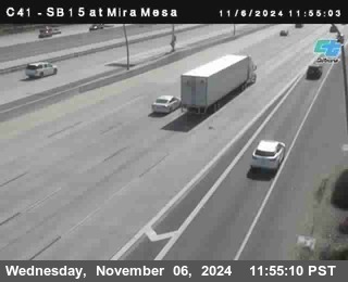 NB 15 at Mira Mesa Blvd