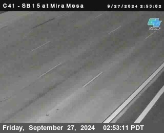 NB 15 at Mira Mesa Blvd