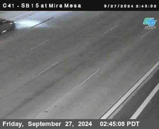 NB 15 at Mira Mesa Blvd