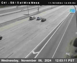 NB 15 at Mira Mesa Blvd