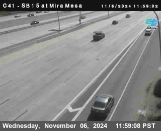 NB 15 at Mira Mesa Blvd