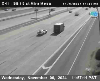 NB 15 at Mira Mesa Blvd