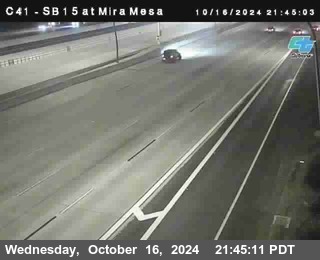 NB 15 at Mira Mesa Blvd