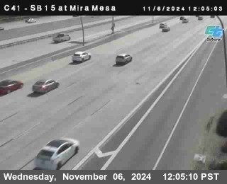 NB 15 at Mira Mesa Blvd