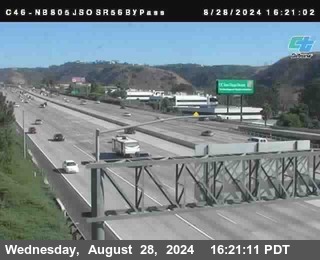 NB 805 at NB 805/5 Merge