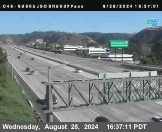 NB 805 at NB 805/5 Merge