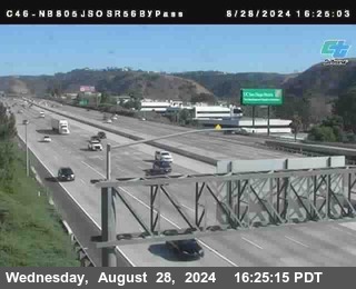 NB 805 at NB 805/5 Merge