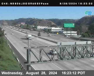 NB 805 at NB 805/5 Merge