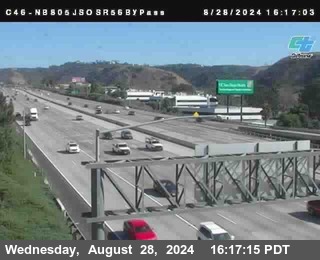 NB 805 at NB 805/5 Merge