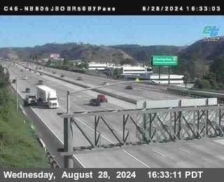 NB 805 at NB 805/5 Merge