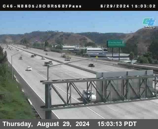 NB 805 at NB 805/5 Merge