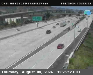 NB 805 at NB 805/5 Merge