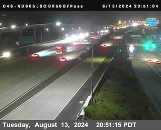 NB 805 at NB 805/5 Merge