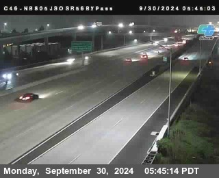 NB 805 at NB 805/5 Merge