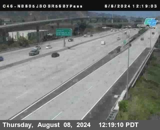 NB 805 at NB 805/5 Merge