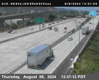 NB 805 at NB 805/5 Merge