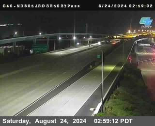 NB 805 at NB 805/5 Merge