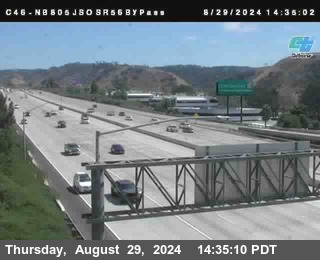 NB 805 at NB 805/5 Merge