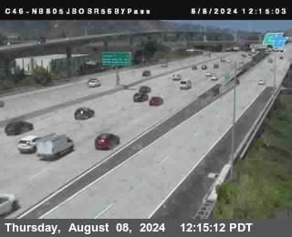 NB 805 at NB 805/5 Merge