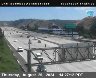 NB 805 at NB 805/5 Merge