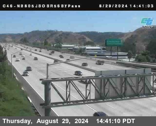 NB 805 at NB 805/5 Merge