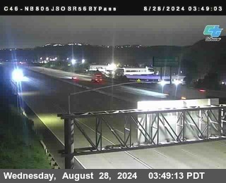 NB 805 at NB 805/5 Merge