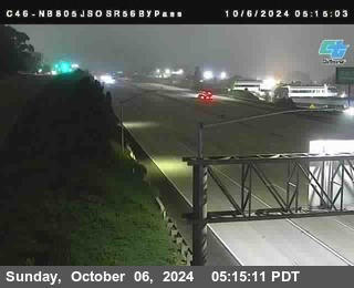 NB 805 at NB 805/5 Merge