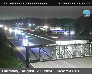 NB 805 at NB 805/5 Merge