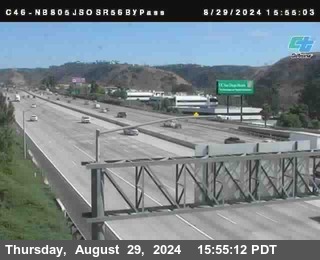 NB 805 at NB 805/5 Merge