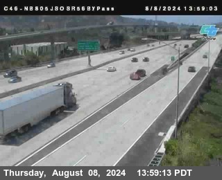 NB 805 at NB 805/5 Merge