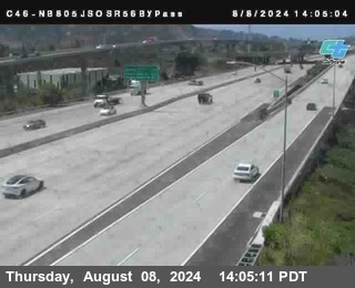 NB 805 at NB 805/5 Merge