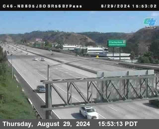 NB 805 at NB 805/5 Merge